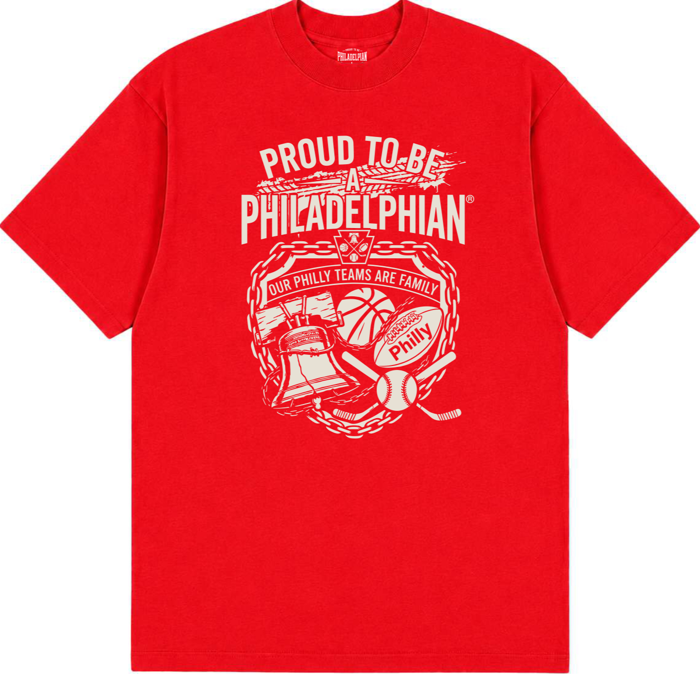 Red Unbreakable Loyalty Tee product view